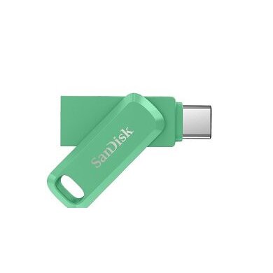 USB-флешка SanDisk SDDDC3 64Gb (SDDDC3-064G-G46AG), USB3.1 Type-C, зеленая