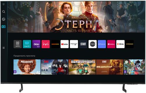 55" (138 см) LED-телевизор Samsung QE55Q60DAUXRU серый