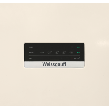 Холодильник Weissgauff WRK 2010 D Inverter NoFrost Beige Soft Close