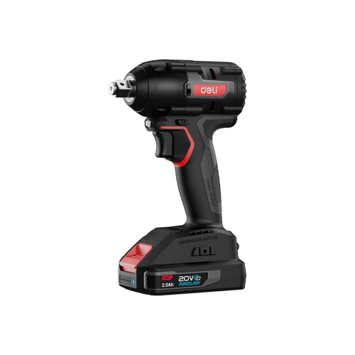 Гайковерт ударный аккумуляторный Deli DE-BS20-1D2 с АКБ и ЗУ