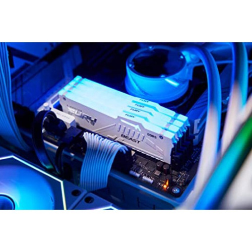 ОЗУ Kingston Fury Beast KF556C40BWAK2-32 DDR5 - 2x 16ГБ 5600МГц, DIMM, White, Ret