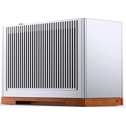 Корпус JONSBO T9 Silver без БП, mini-ITX, SFX, серебристый