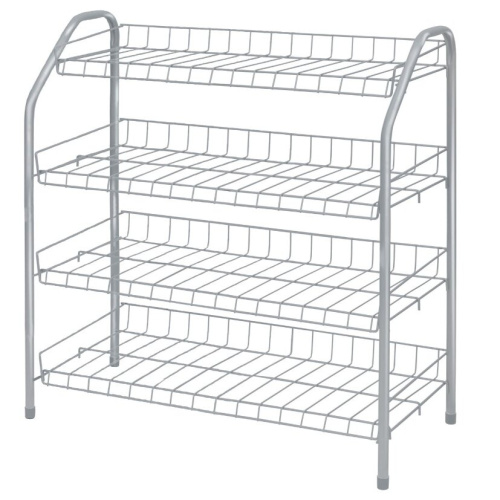 Этажерка НИКА ЭТ1 ЭТ1/МС матовый серый