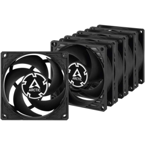 Вентилятор ARCTIC P8 PWM PST (ACFAN00154A) Value Pack (Black/Black) - retail