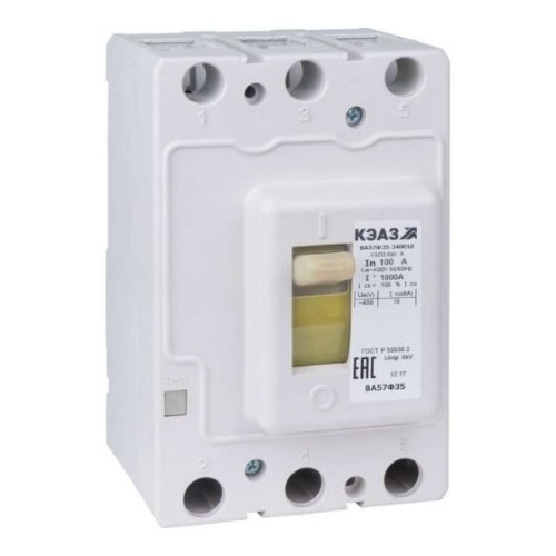 Автоматический выключатель КЭАЗ ВА57Ф35-340010-250А-2500-400AC-УХЛ3-КЭАЗ (109319)