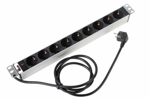 Блок распределения питания ЦМО Rem-16 R-16-9S-I-440-3 гор.размещ. 9xSchuko 16A Schuko 3м