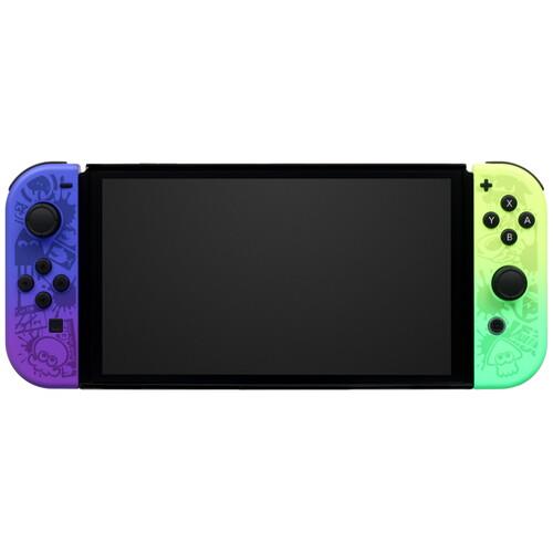 Игровая консоль Nintendo Switch OLED – Splatoon 3 Edition зеленый, фиолетовый