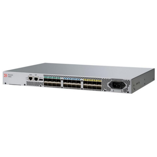 Коммутатор Brocade G610S (BR-G610-8-32G-0) 24-port FC Switch, 8-port licensed, 8x 32Gb SWL SFP+