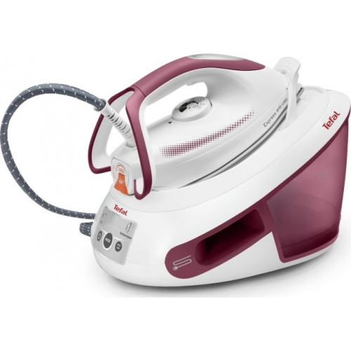 Паровая станция Tefal Pro Express Anticalc SV8012E0 белый/фиолетовый