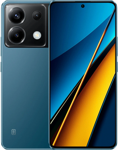 Смартфон Poco X6 12/256 Гб 5G Синий Смартфон Poco X6 12/256 Гб 5G Синий