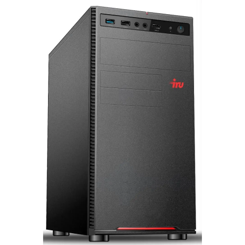 ПК iRU Home 617 (1561944) Intel Core i7 10700F, DDR4 8ГБ, 240ГБ(SSD), NVIDIA GeForce GT1030 - 2 ГБ, FreeDOS, черный