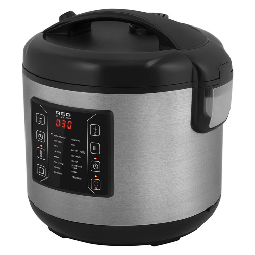 Мультиварка RED SOLUTION RMC-M51 серебристый/черный