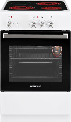 Электрическая плита Weissgauff WES E2V02 WS белый