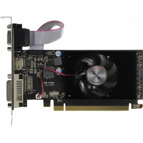 Видеокарта AFOX AFR5230-2048D3L5 Radeon R5 230 2GB DDR3 64Bit DVI HDMI VGA LP Single Fan