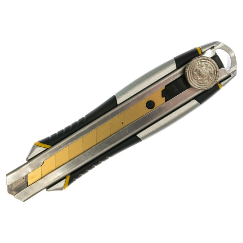 Нож строительный Inforce 06-02-12 18 мм в металлическом корпусе