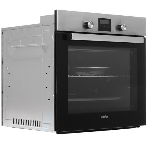 Электрический духовой шкаф Simfer B6EM56016 серебристый