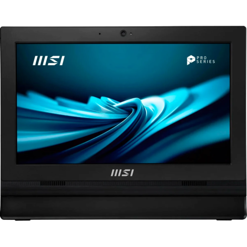 Моноблок MSI Pro AP162T ADL-012XRU (9S6-A60211-048) 15.6" Full HD Touch N100 (0.8) 4Gb SSD128Gb UHDG CR без ОС 2xGbitEth клавиатура мышь черный