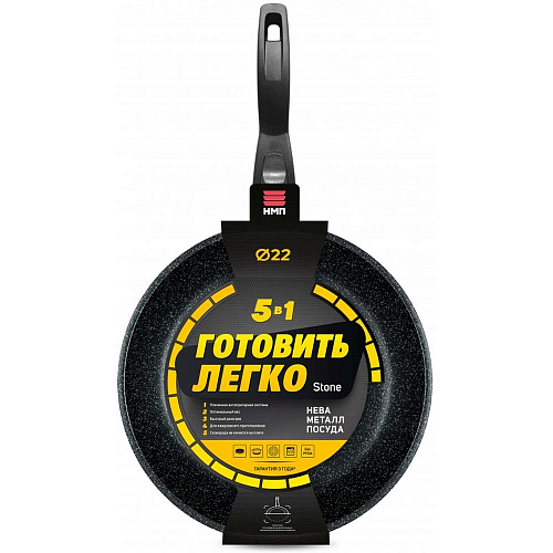 Сковорода Нева-Металл Готовить легко GL2022 22см