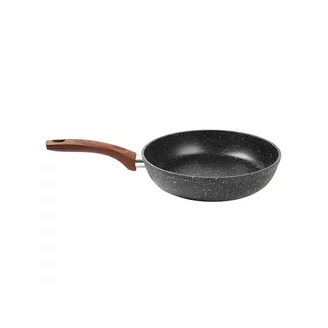 Сковорода Rashel R-10424 Титан&Гранит 24см черный