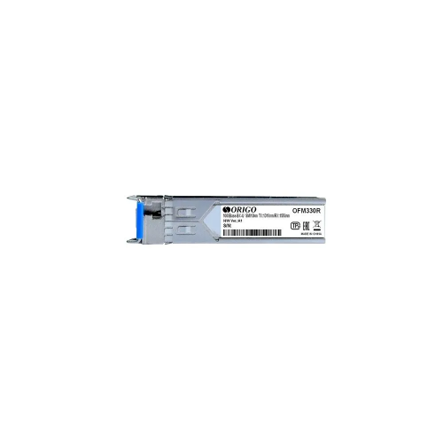SFP-трансивер ORIGO OFM330R/3KM/B1A WDM 1000Base-BX-U (Simplex SC), Tx 1310 нм, Rx 1550 нм, одномод, до 3км SFP-трансивер ORIGO OFM330R/3KM/B1A WDM 1000Base-BX-U (Simplex SC), Tx 1310 нм, Rx 1550 нм, одномод, до 3км
