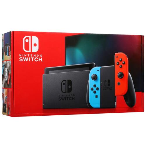 Игровая консоль Nintendo Switch красный, синий Игровая консоль Nintendo Switch красный, синий