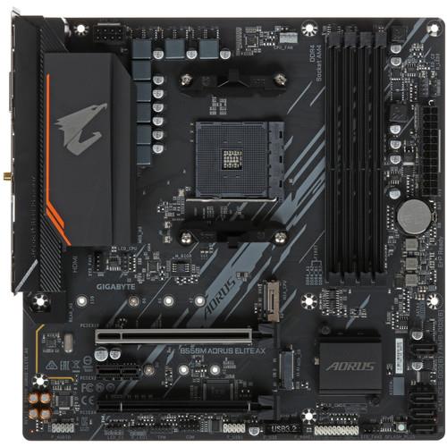 Материнская плата GIGABYTE B550M AORUS ELITE AX