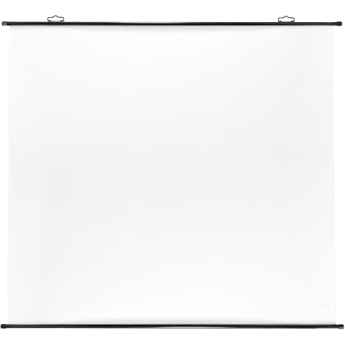 Экран Cactus CS-PSRM-180X180-BK Map type 1:1 настенно-потолочный рулонный черный