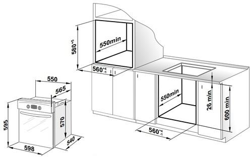 Электрический духовой шкаф Gefest 622-02 АC черный
