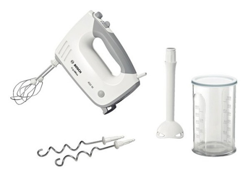 Миксер ручной Bosch MFQ36440 белый/серый