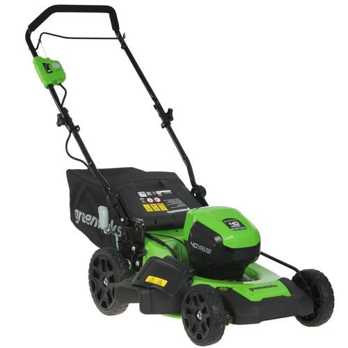 Газонокосилка аккумуляторная GreenWorks GD40LM46HP 40V