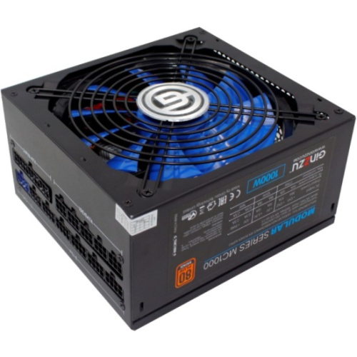 Блок питания Ginzzu MC1000 14CM 80+Bronze