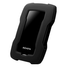 Внешний HDD ADATA DashDrive Durable HD330, прорезиненный, чёрный (AHD330-1TU31-CBK) 2.5" 1.0TB USB3.1