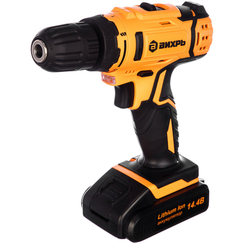 Дрель-шуруповерт ВИХРЬ ДА-14,4Л-2К 72/14/8