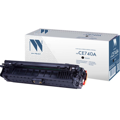 Картридж лазерный NV Print NV-CE740ABk черный, 7000 страниц, совместимый для Color LaserJet CP5225 CP5225dn/CP5225n (307A/CE740A)