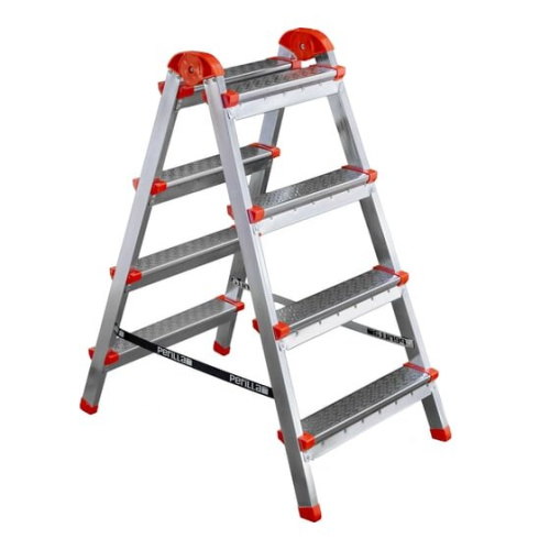 Лестница-стремянка двухсторонняя Perilla Ярус 122404 стальная 4-х ступенчатая
