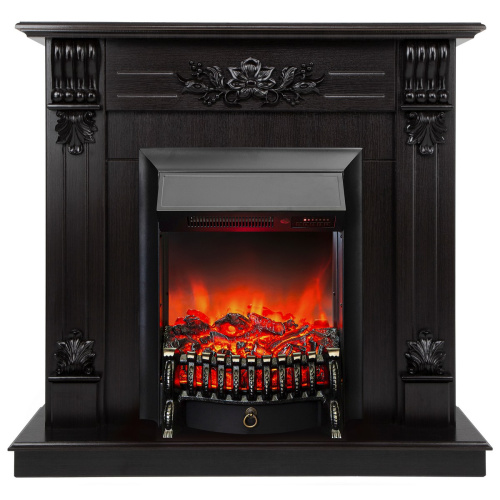 Электрокамин RealFlame Ottawa DN венге премиум с очагом Fobos Lux Black RC Электрокамин RealFlame Ottawa DN венге премиум с очагом Fobos Lux Black RC