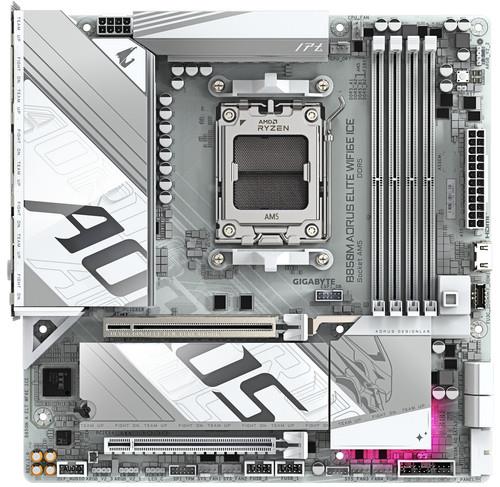 Материнская плата GIGABYTE B850M AORUS ELITE WIFI6E ICE