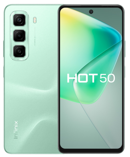 Смартфон Infinix Hot 50 6/256Гб Lte Зеленый