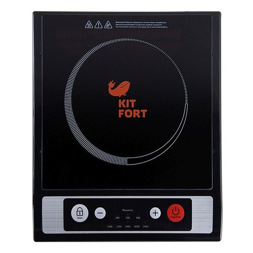 Плита Kitfort КТ-107 черный