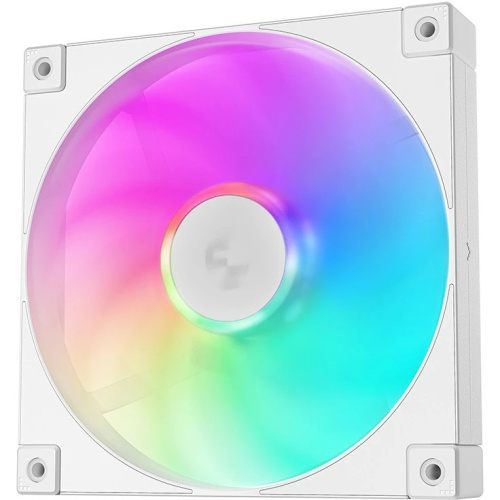 Вентилятор DEEPCOOL FD14 ARGB WH 140x140x25мм (PWM, ARGB, белый, 400-1650об/мин) Color BOX