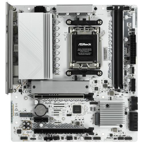 Материнская плата ASRock B650M-HDV/M.2 White