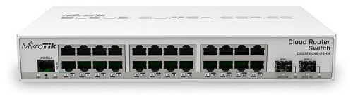 Маршрутизатор Mikrotik 24PORT 1000M CRS326-24G-2S+IN