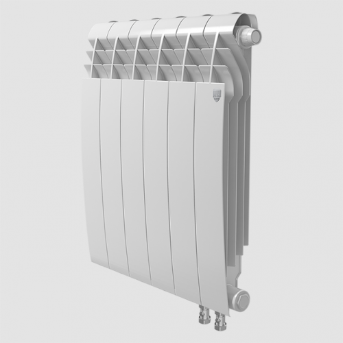 Биметаллический радиатор отопления  Royal Thermo Biliner 500 V 10 Секций Bianco Traffico