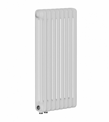 Стальной трубчатый радиатор Rifar Tubog 3087/10 нижнее подключение DV1 белый RAL 9016
