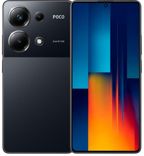 Смартфон Poco M6 Pro 8/256 Гб Черный Смартфон Poco M6 Pro 8/256 Гб Черный