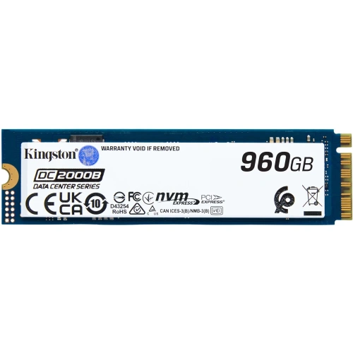 SSD Kingston DC2000B (SEDC2000BM8/960G) PCIe 4.0 x4 960GB M.2 2280 0.4 DWPD