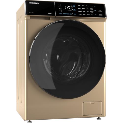 Стиральная машина HIBERG i-DDQ9-812 G золотистый