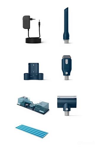 Вертикальный пылесос Philips XC5141/01 синий — фото 3