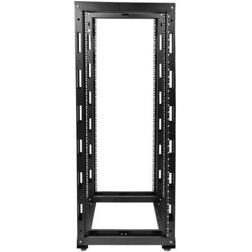 Стойка телекоммуникационная ЦМО (СТК-42.2-9005) 42U двухрамная,цвет черный (1 коробка)