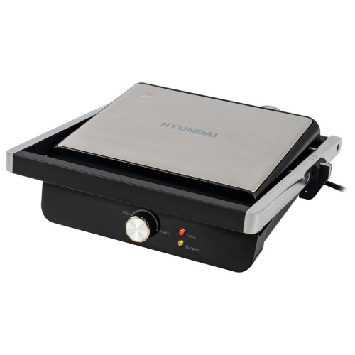 Электрогриль Hyundai HYG-1043 черный/черный
